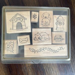 Stampin Up “Bow Wow” set